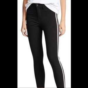 L’AGENCE Skinny Margot High Rise Black Jeans - 28
